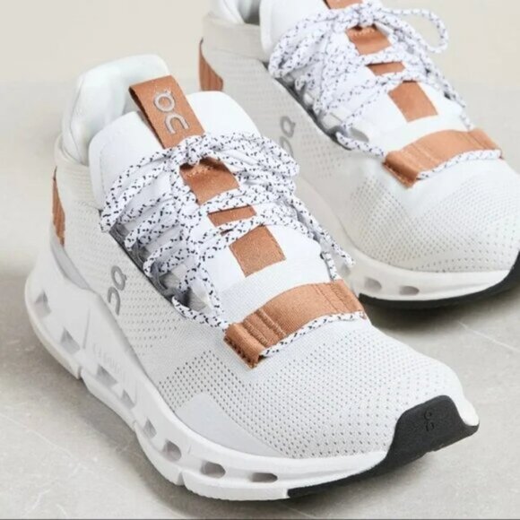 On Running Couldnova Women Shoes White Pearl - Picture 1 of 5